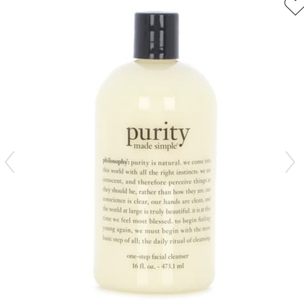 Philosophy one step facial cleanser